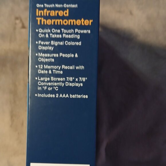CVS HEALTH Infrared Thermometer NEW IN PACKAGE - Picture 4 of 4